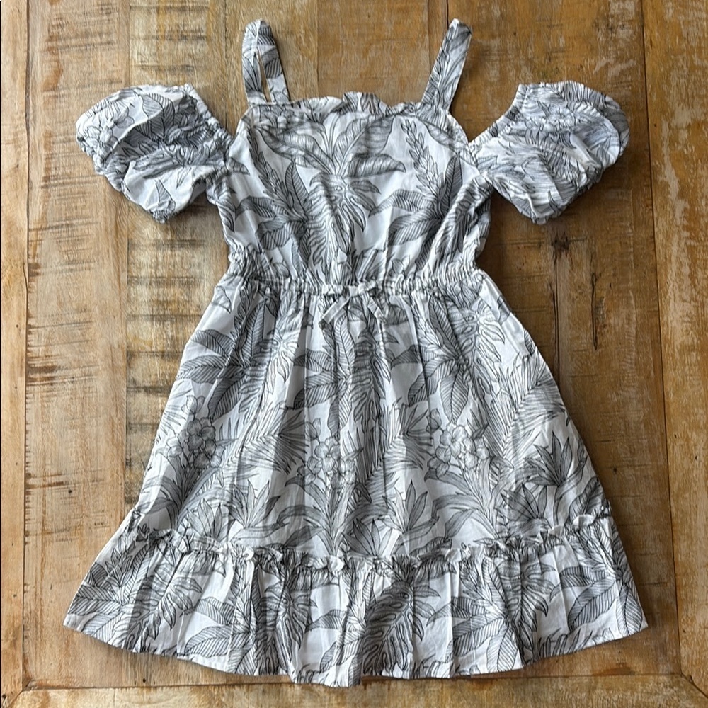 NWOT Janie and Jack Floral Print Dress size 10